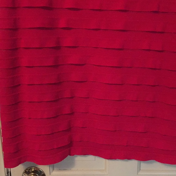 Max Studio bright pink scoop neck bodycon dress - Picture 6 of 8